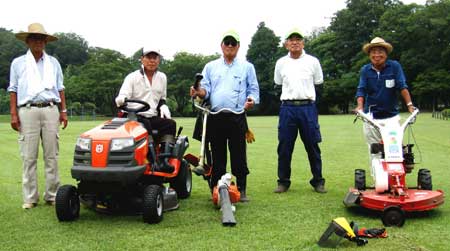 小田野公園草刈